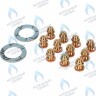 Комплект перехода на сжиженный газ для котла Fondital ANTEA PLUS RBTFS 40