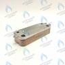 Теплообменник ГВС вторичный 16 пластин BOSCH 6000
