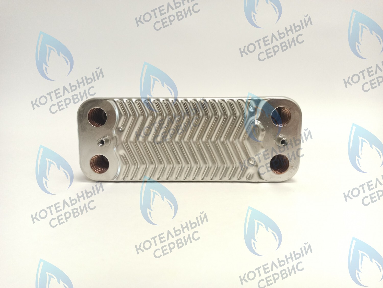 Теплообменник ГВС вторичный 16 пластин FERROLI, GAZECO, ROC, KOREASTAR