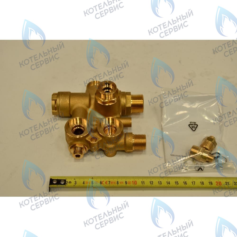 клапан 3-ходовой  в сборе BAXI