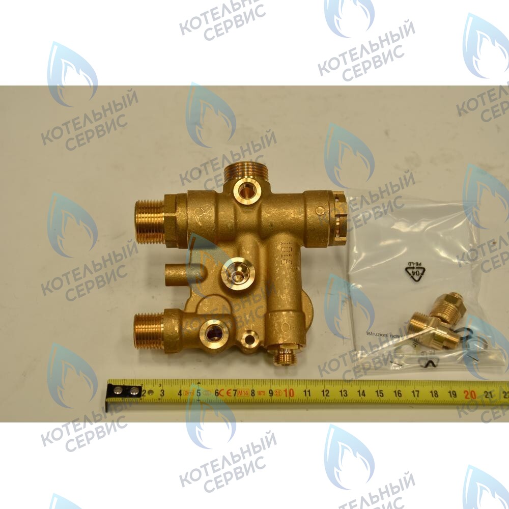 клапан 3-ходовой  в сборе BAXI