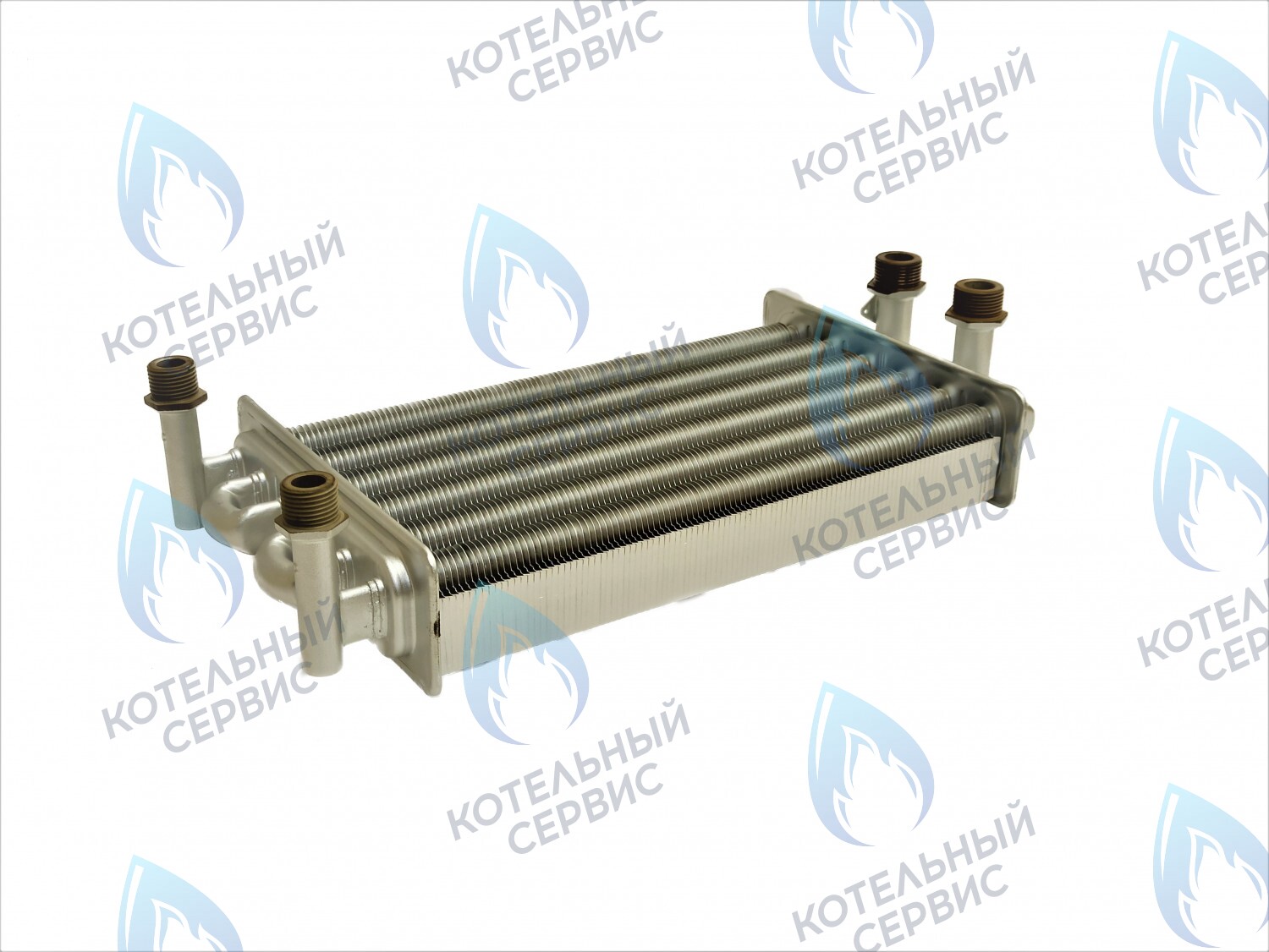 Теплообменник битермический  320 мм (312 мм внутри) KOREASTAR ACE 28-32K(KS90263880)