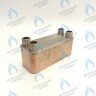 Теплообменник ГВС вторичный 32 пластины подключение 4х3/4" 60 кВт