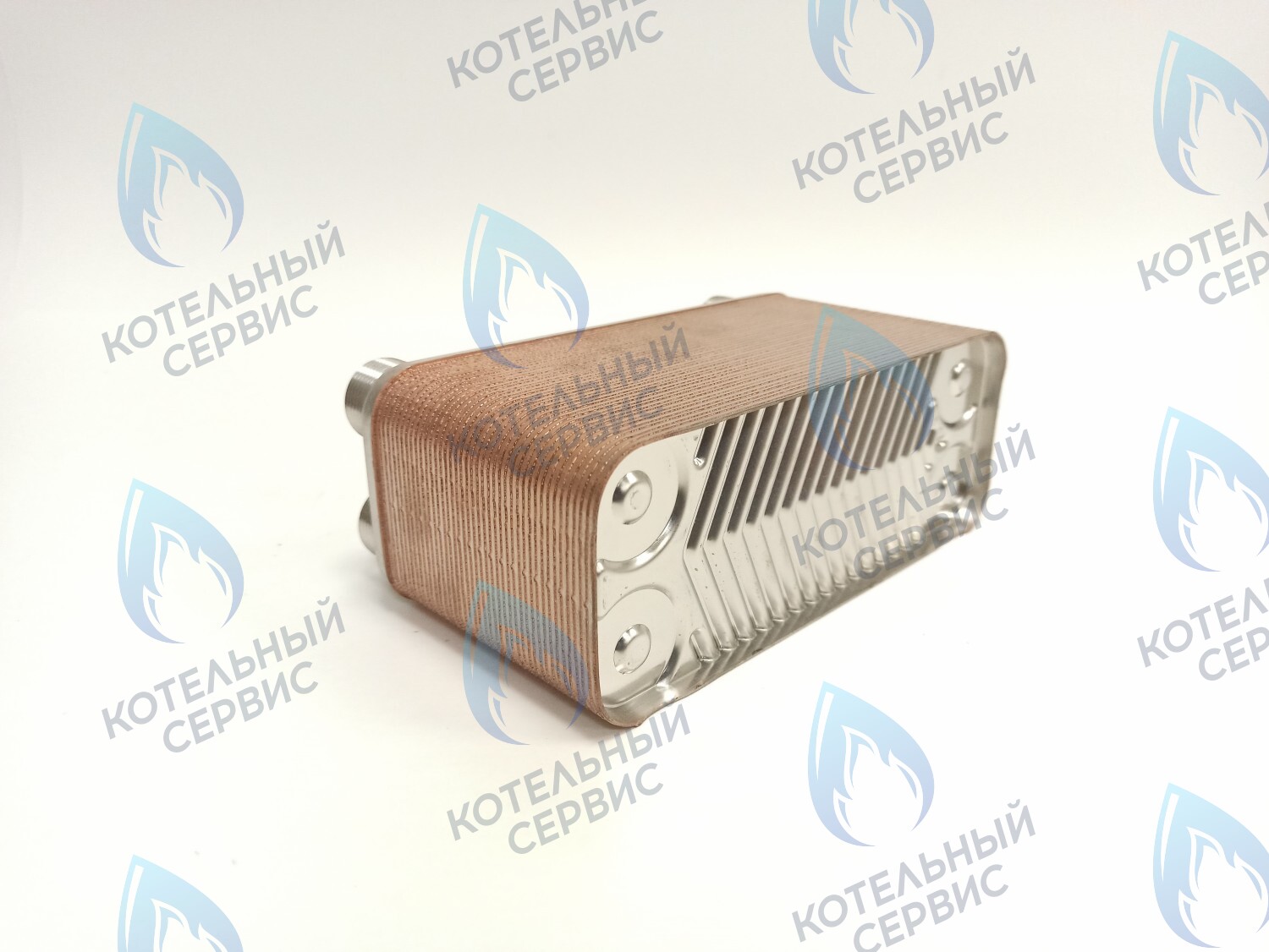 Теплообменник вторичный (ГВС) подключение 4x3/4" 90кВт (42 пластины)