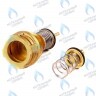 Ремкомплект трехходового клапана GAZECO18-С2/Т2/ 24-С2 /Т2  Исполнение 2 (123) (после 07.14 г. до 05.16 г) (Блок гидравлических подсоединений)