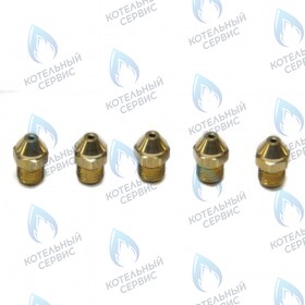 Форсунка (инжектор) для природного газа 1,18 (комплект 13шт) BAXI