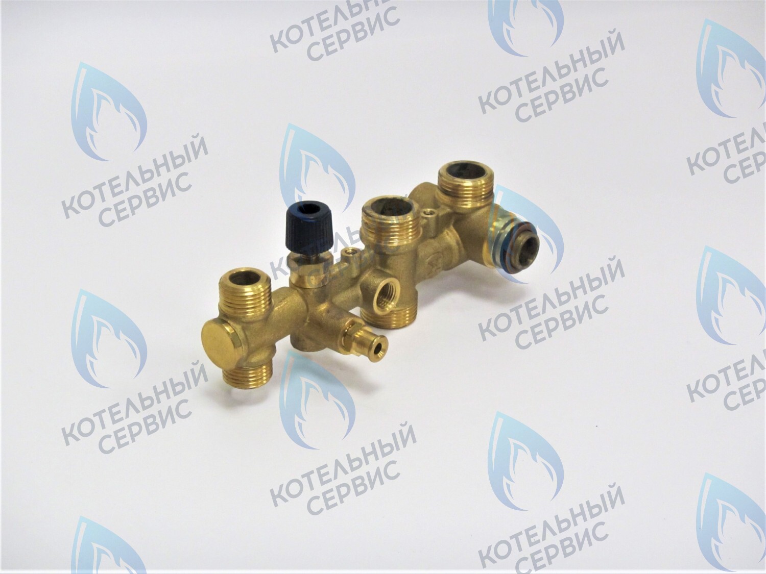 Блок гидравлических подсоединений в сборе (битермический теплообменник) Alpine Light POLYKRAFT