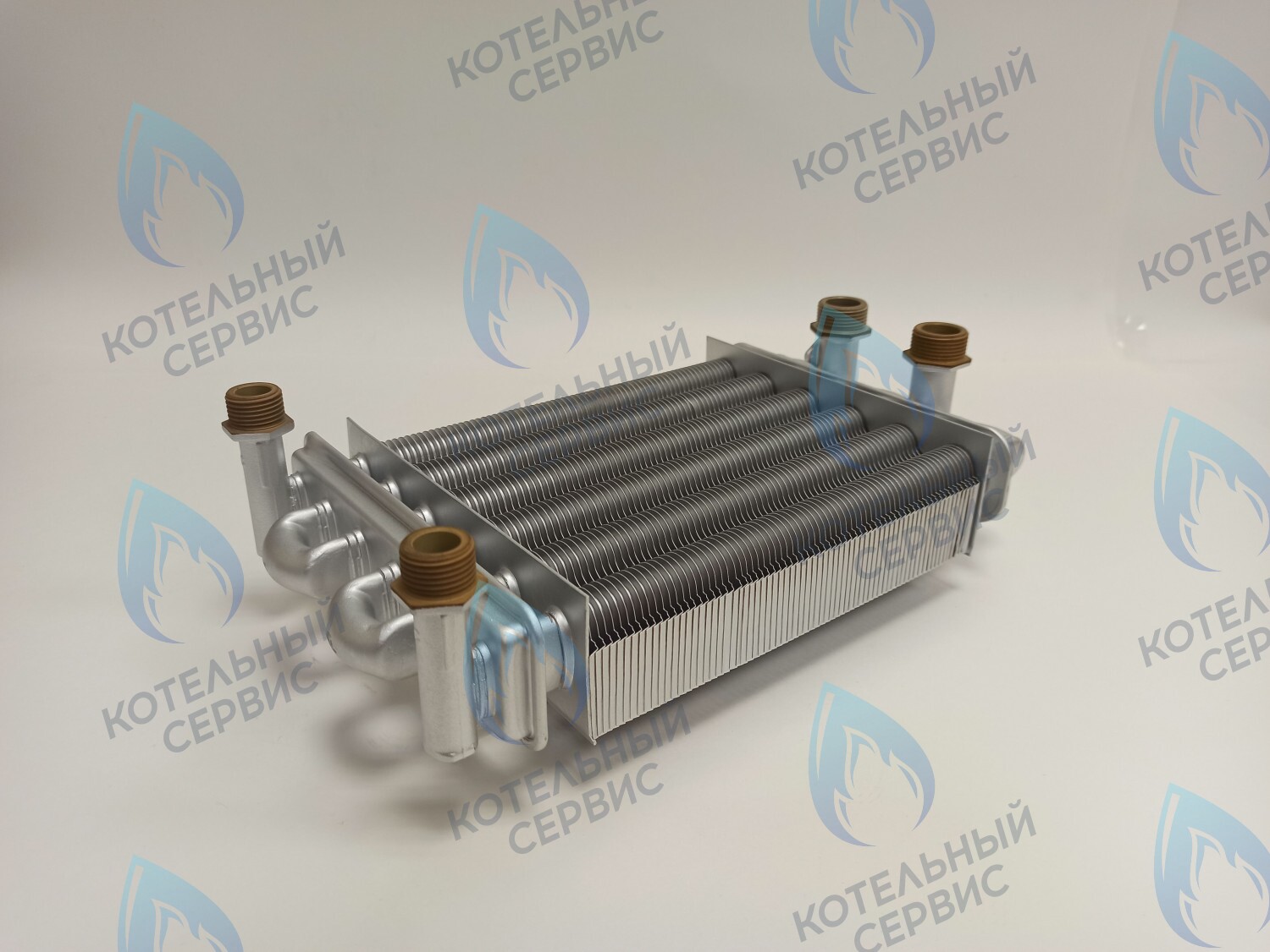 Теплообменник битермический 210мм ROCTERM TE-B13/TE-B20