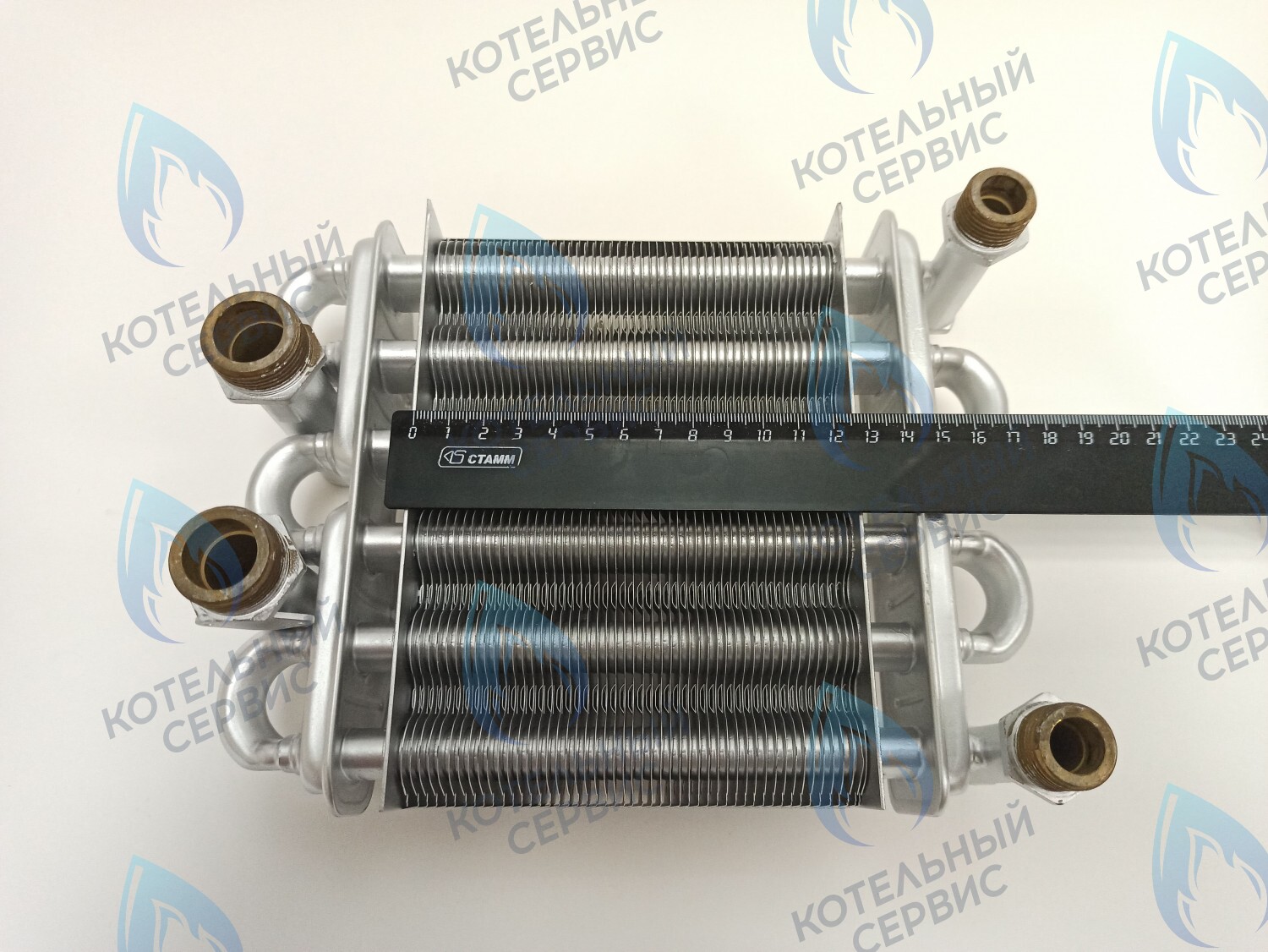 Теплообменник битермический OASIS B16 (130мм)