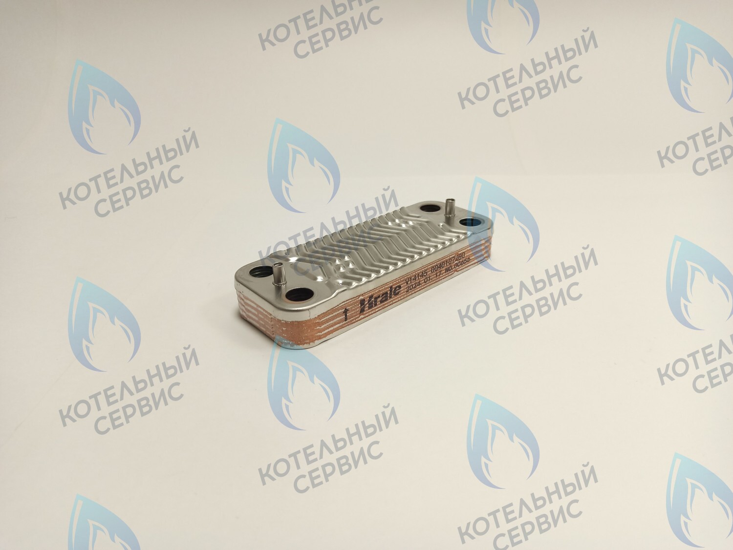 Пластинчатый теплообменник ГВС 10 пластин Haier Urban 10-18 кВт