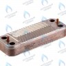 Теплообменник ГВС вторичный 12 пластин Baxi LUNA, BUDERUS GB22 (7101628), Saunier Duval (05733000)