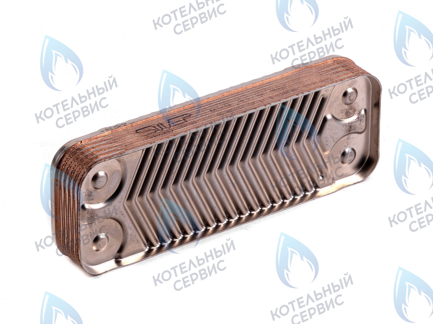 Теплообменник ГВС вторичный 12 пластин Baxi LUNA, BUDERUS GB22 (7101628), Saunier Duval (05733000)