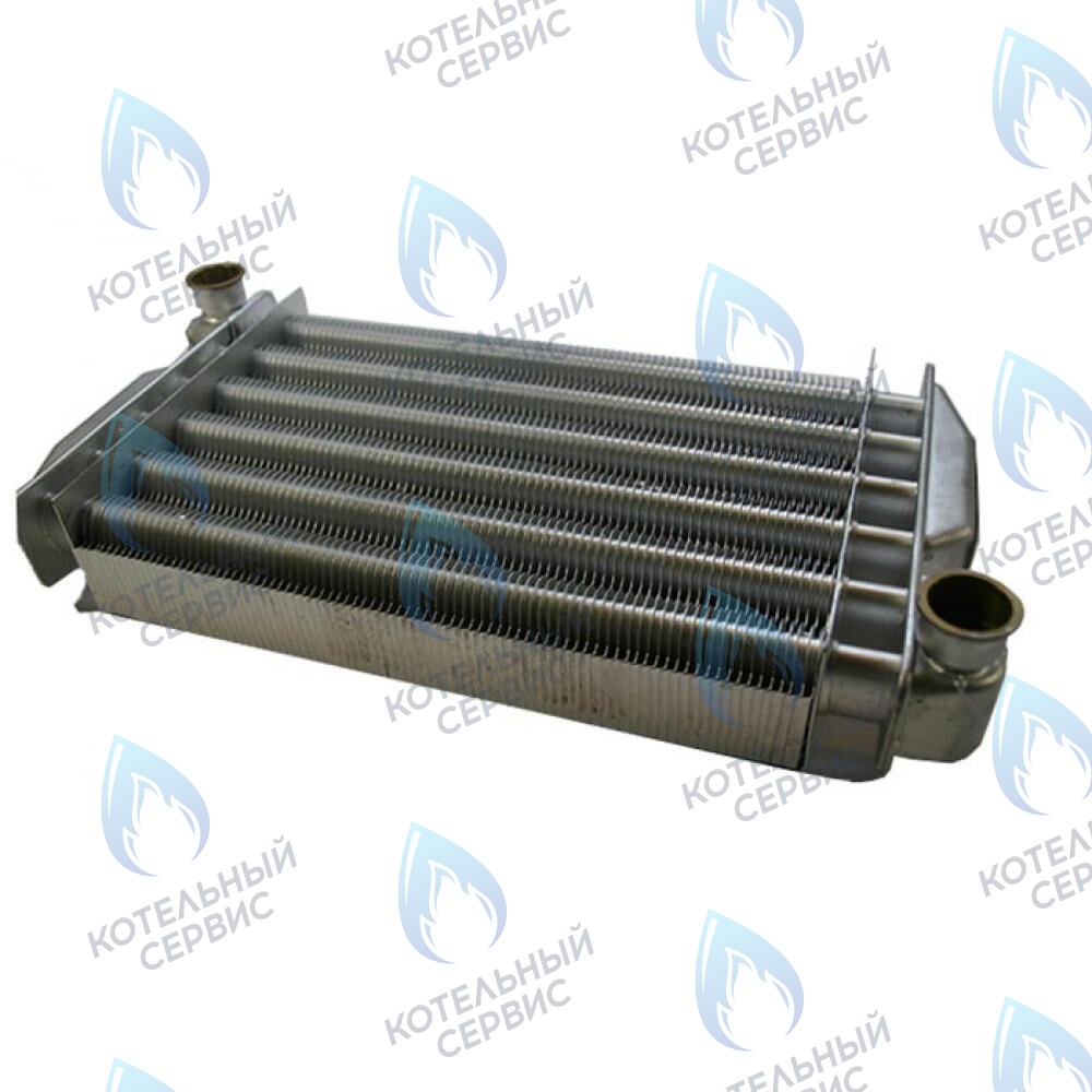 Теплообменник первичный 14кВт-24кВт Eco, Compact, 3 Compact, Four, 4s, 5 Compact Fourtech BAXI