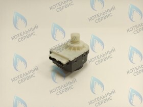 Сервопривод (мотор) трехходового клапана ARISTON (61302483-01) 10мм 220/240v (E) BAXI (5647340, 5694580, 5694581, 200025379, YYY56945811P, YYY005694581), CHAFFOTEAUX (61302483-01)