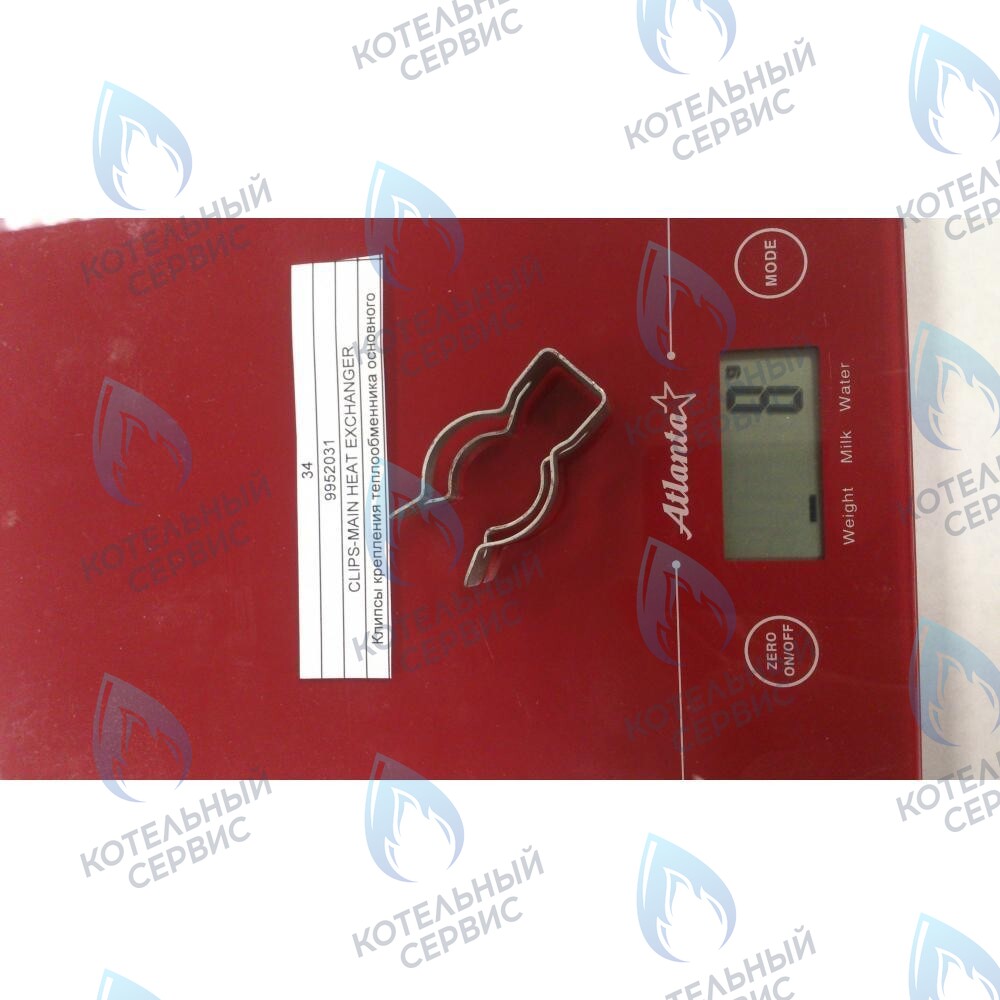 Клипсы крепления теплообменника основного BAXI