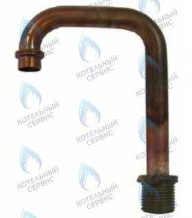 Труба выхода ГВС 21000 6066 06700 NEVALUX