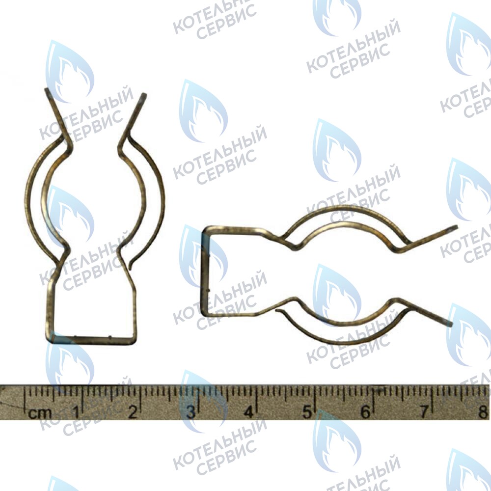 Клипса крепежная теплообменника для котлов BAXI