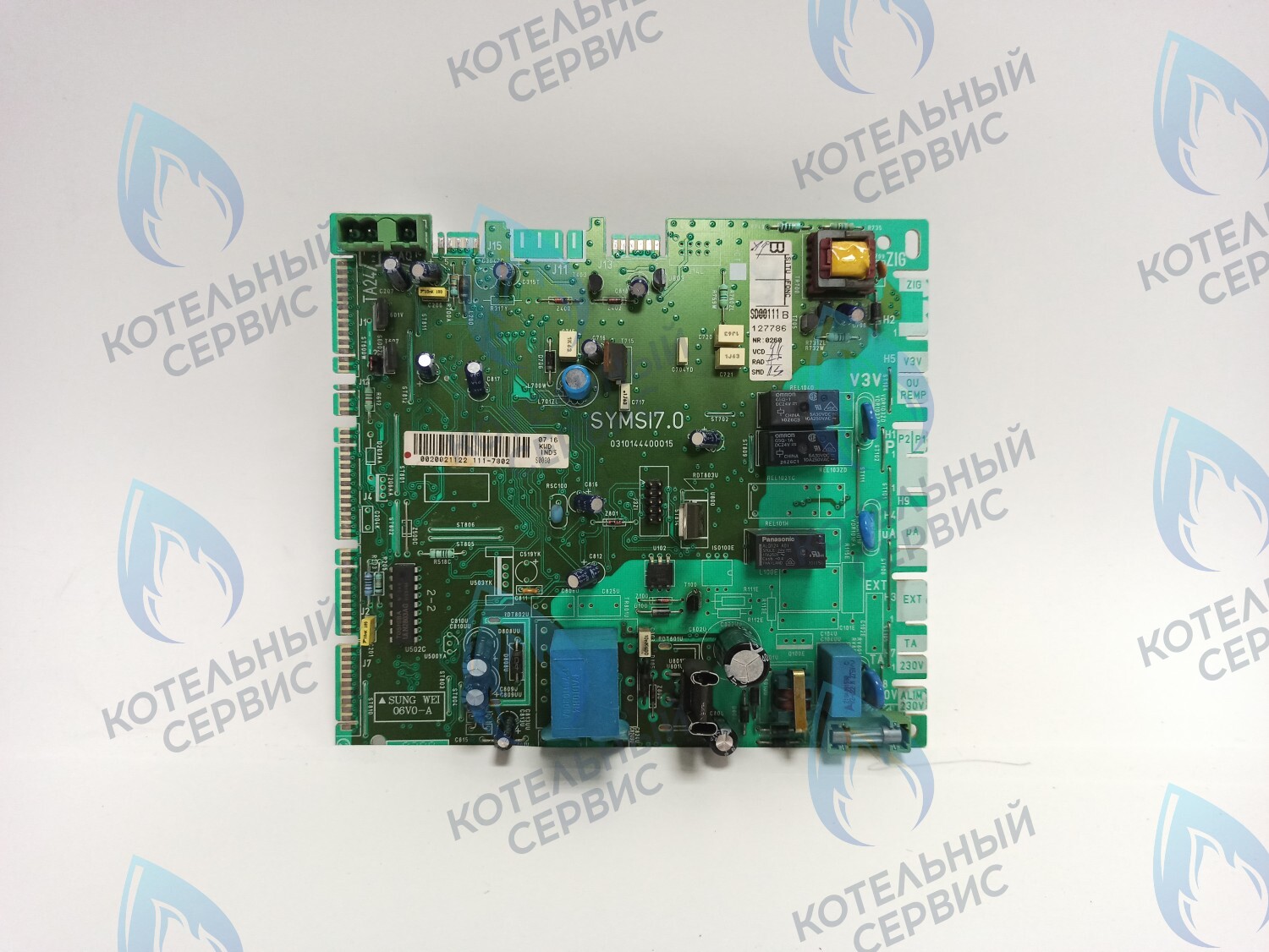 Плата управления SYMSY 7 FAN, ATMO Рысь, Леопард (Турбо, Атмо) (артикул 0020043697, 0020043739, S1047000) PROTHERM