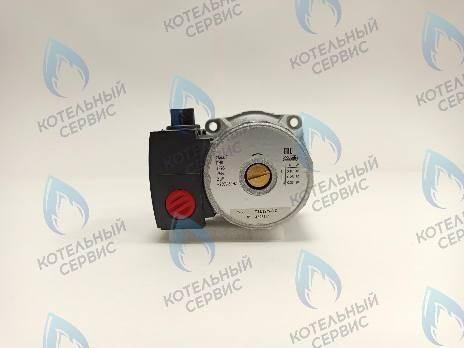 Двигатель насоса (против часовой стрелки) 12/5 BOSCH WBN2000/WBN6000, BUDERUS U072  (аналог WILO TSL 12/5) (Керамический вал)