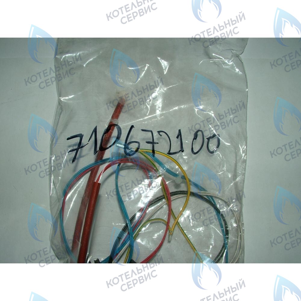 Проводка электрическая низковольтная (разъем платы x4 к модулятору, датчику NTC, гидр. прессостату, термостату перегрева) BAXI