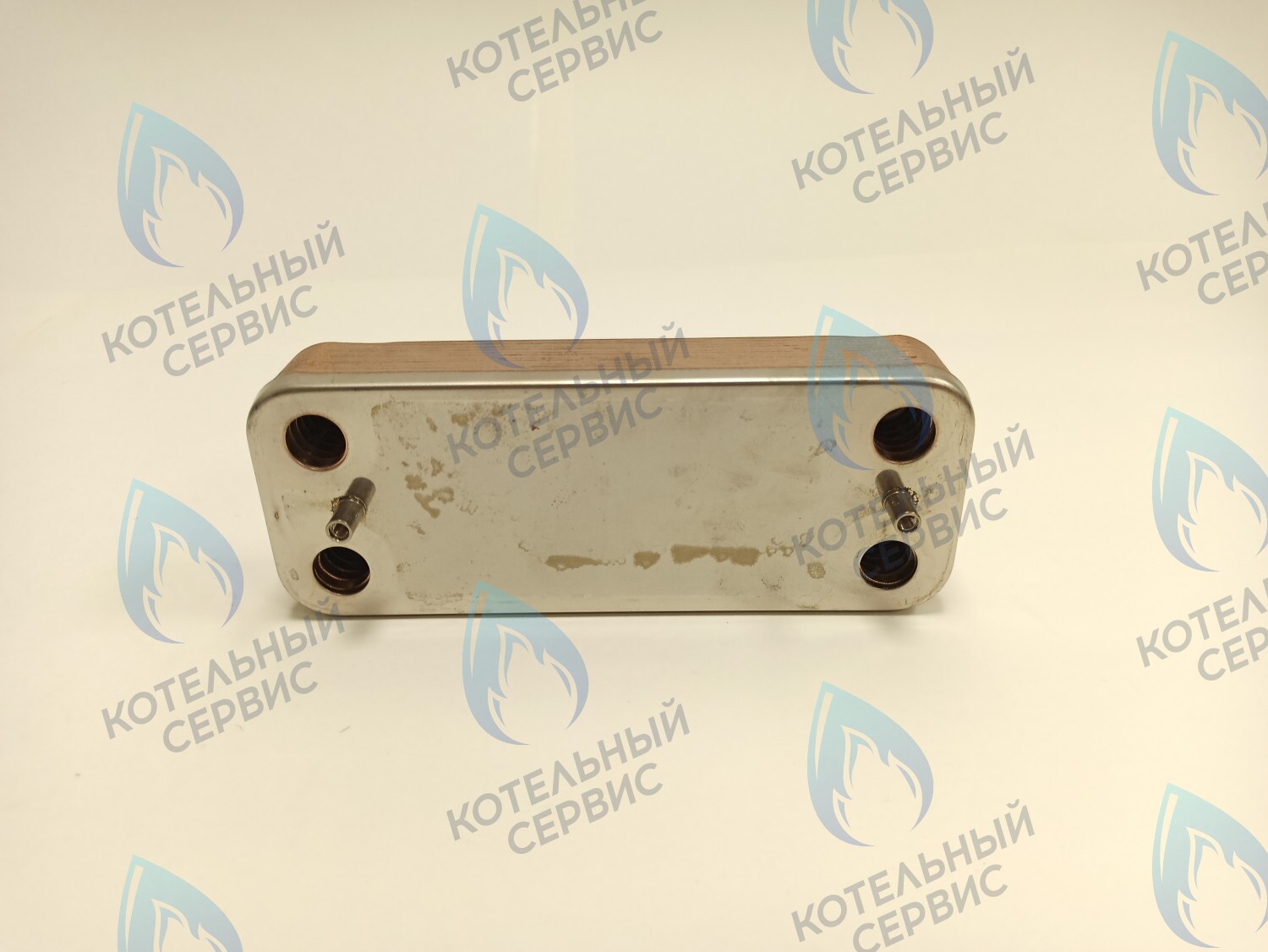 Теплообменник ГВС вторичный 12 пластин FERROLI, GAZECO, ROC, KOREASTAR