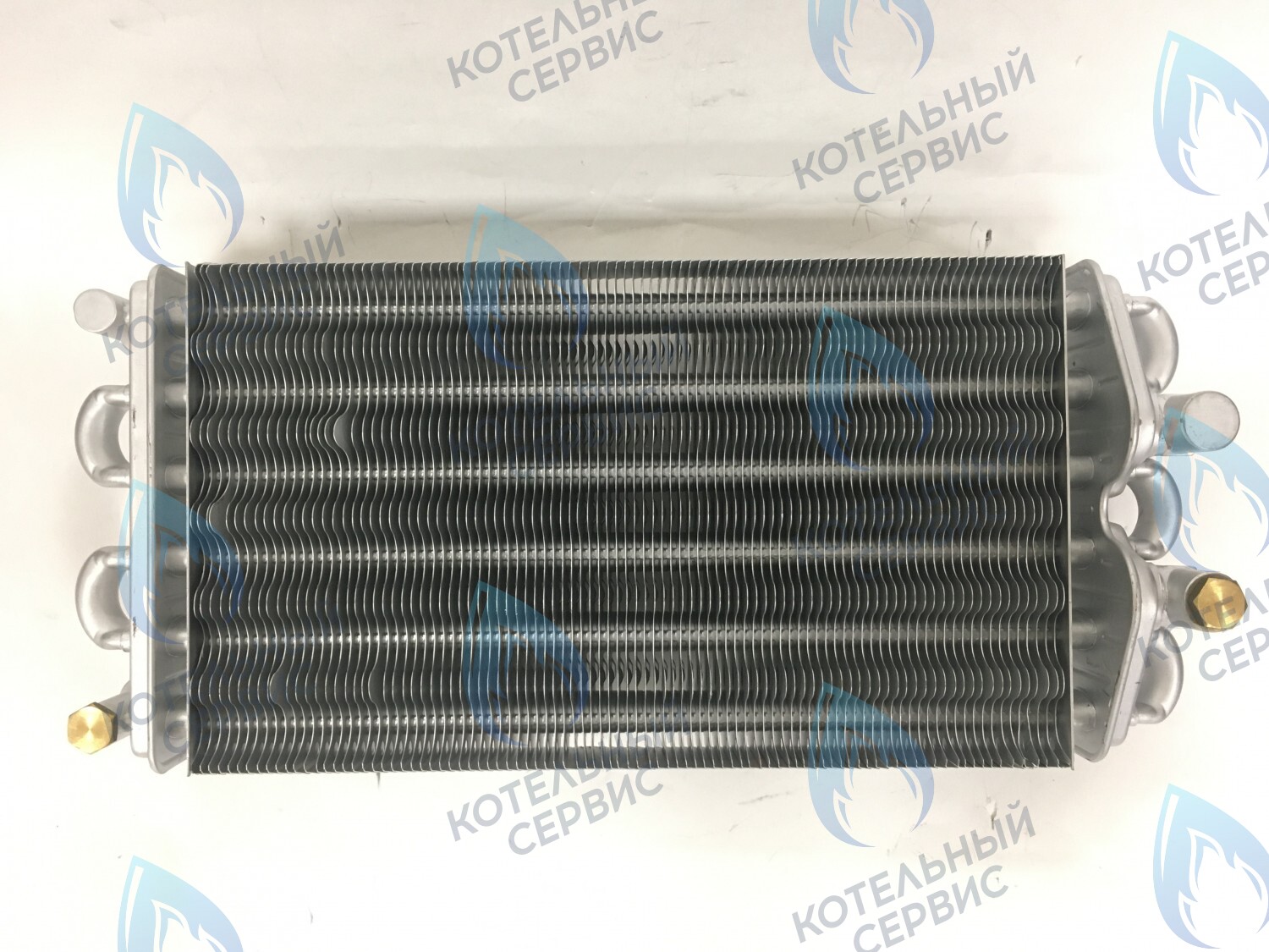 Теплообменник битермический 30кВт 310мм (до 2007 года, компл-ть 05-2029-01 - 2шт.) GAZLUX