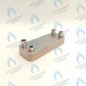 Теплообменник ГВС вторичный 12 пластин  VAILLANT atmoMAX/turboMAX VUW (065131, 065110, 065123)