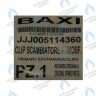 Клипса теплообменника BAXI