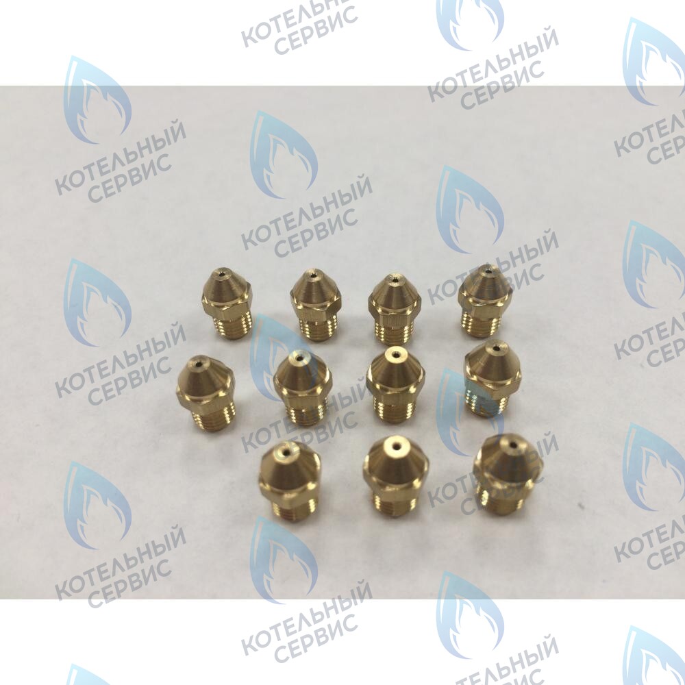 Форсунка (инжектор)  для природного газа комплект 1,35 (комплект 11шт) BAXI