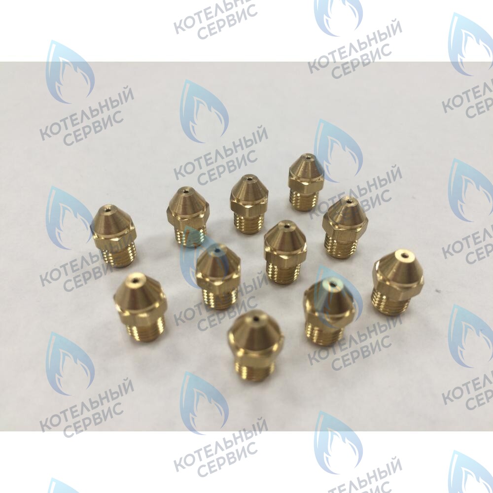 Форсунка (инжектор)  для природного газа комплект 1,35 (комплект 11шт) BAXI