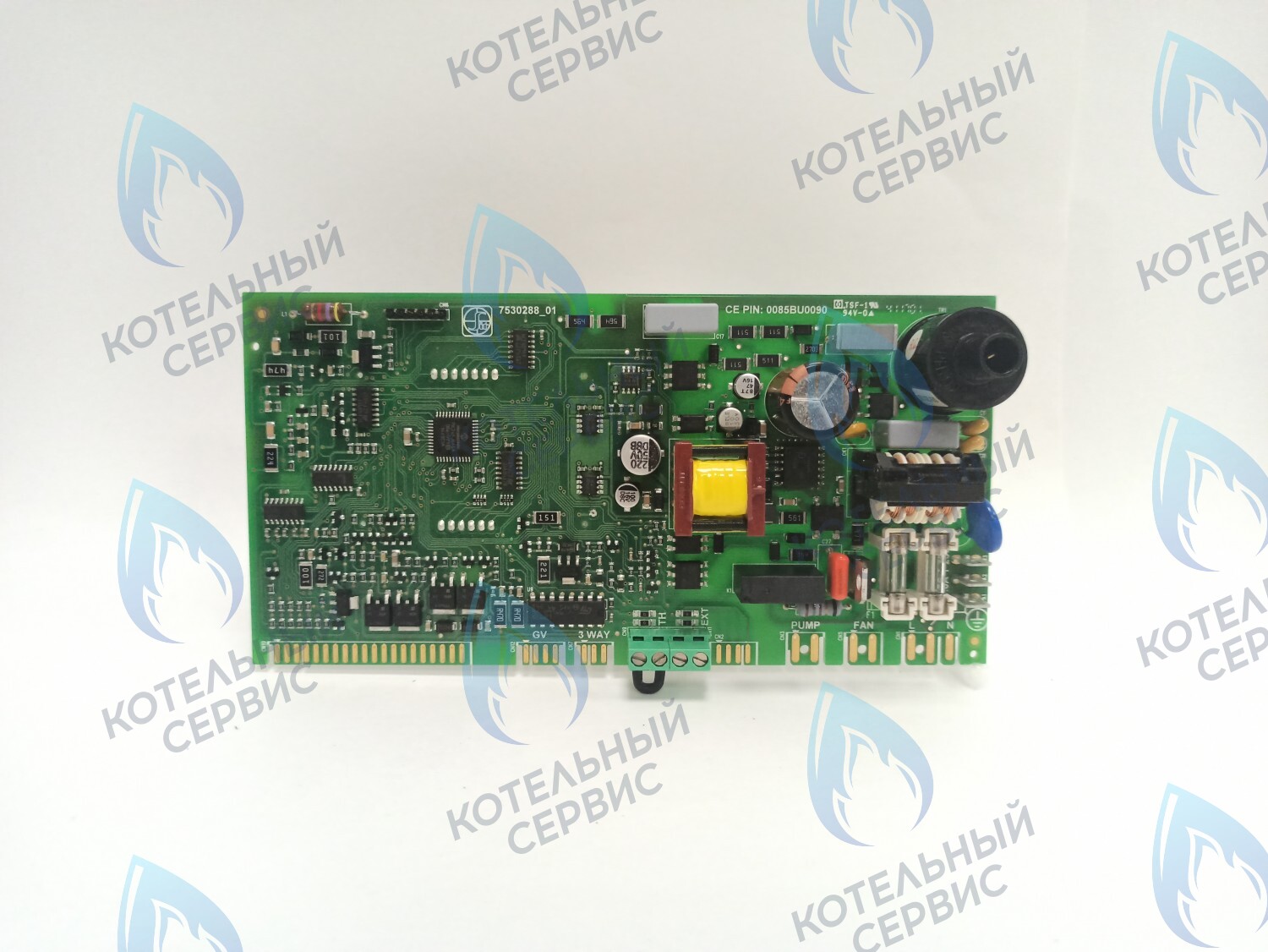 Плата управления BUDERUS U072>=FD755 (кнопки справа стрелки вверх и вниз) (после 01.06.2017, после сер. номера 755) (старый арт. 87186507720)