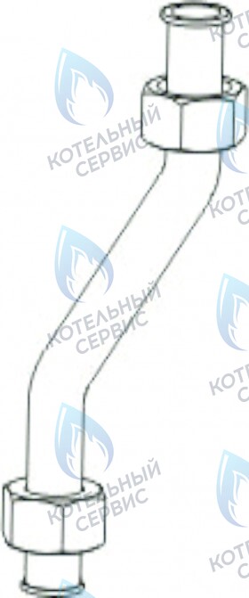 Трубка газовая 15,1кВт-23,3кВт CELTIC