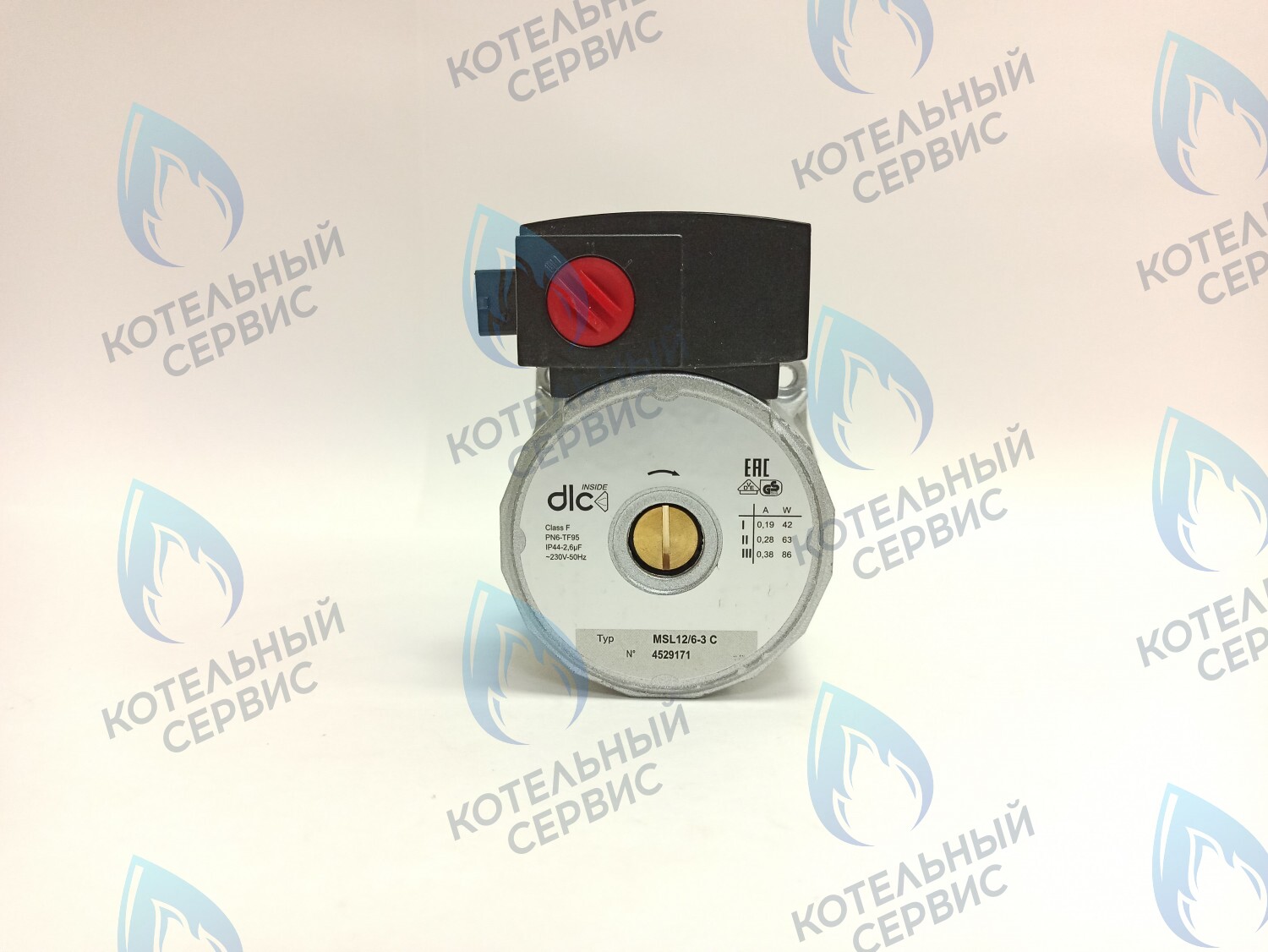 Двигатель насоса (без улитки) (12/6, 15/6) аналог WILO 86w MSL 12/6-3 C, KSL 15/6-3 C