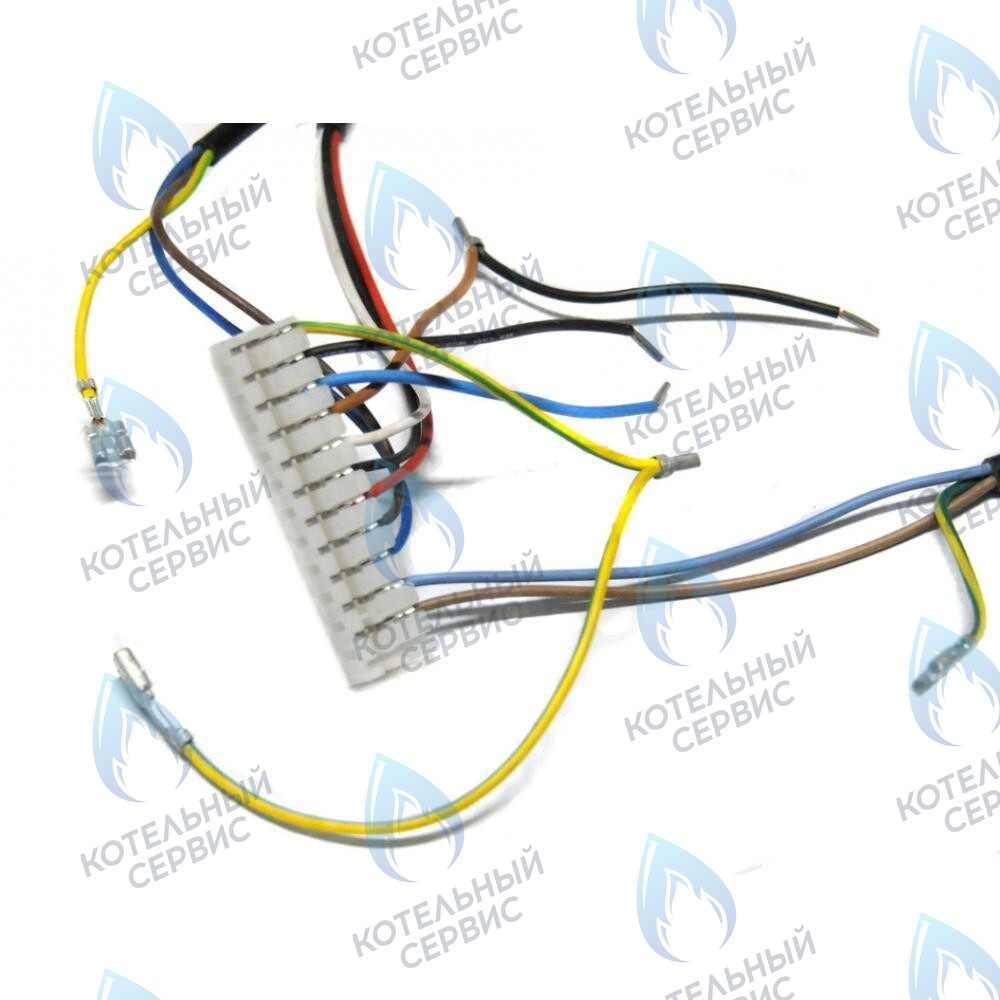 Проводка электрическая (от разъема платы x3 к клеммной колодке, трехходовому клапану, насосу, газ. клапану Honeywell) BAXI
