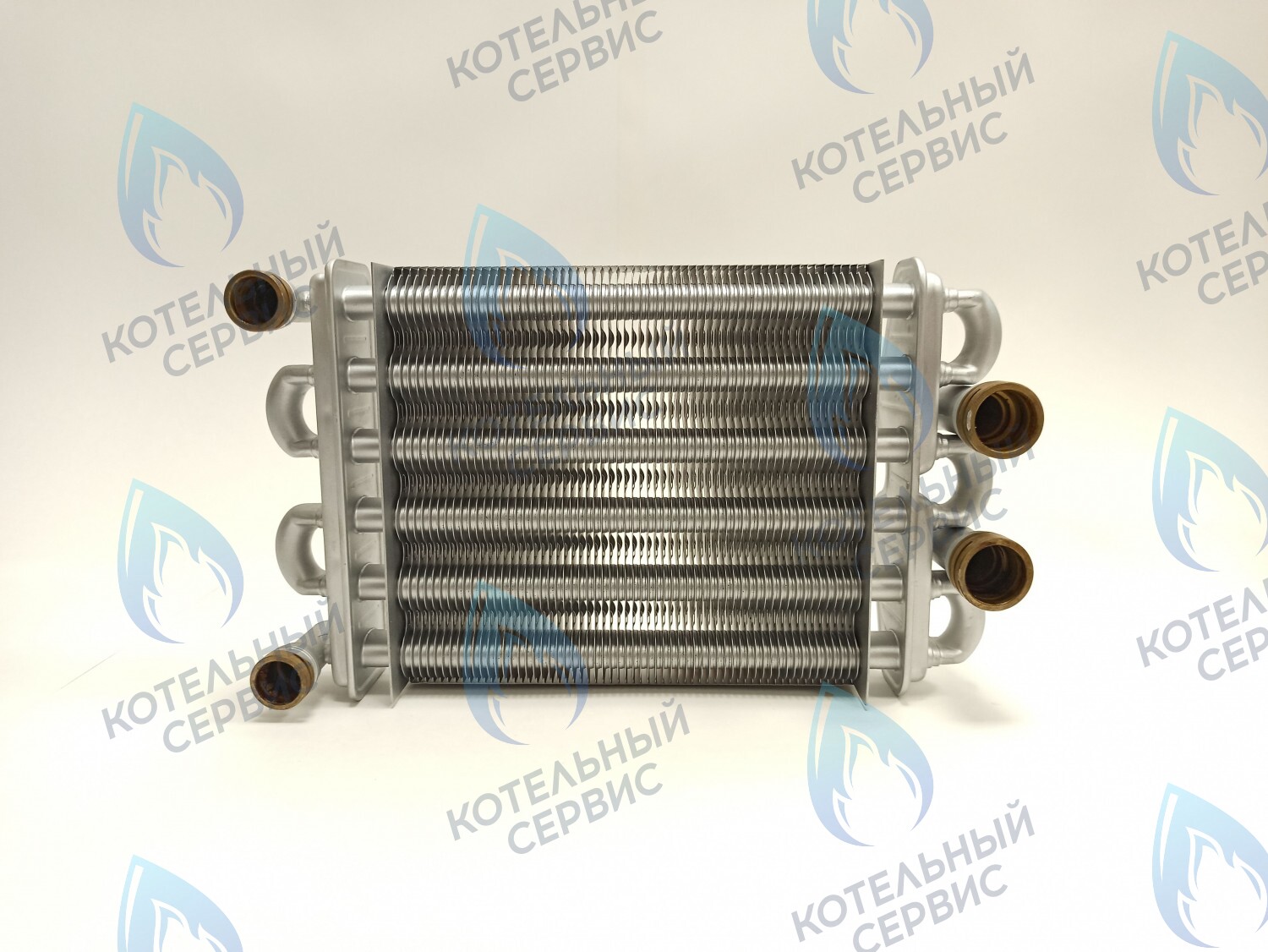 Теплообменник битермический 198мм GAZECO 18-T1/C1 (с 05.2016)