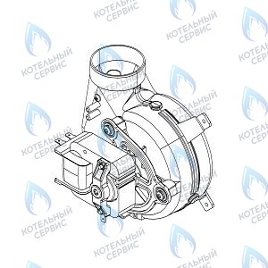 Вентилятор 30кВт-34кВт VIESSMANN