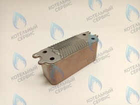 Теплообменник вторичный (ГВС) VAILLANT TURBOTEC PLUS 32кВт, 36кВт 0020025041 (35 пластин)