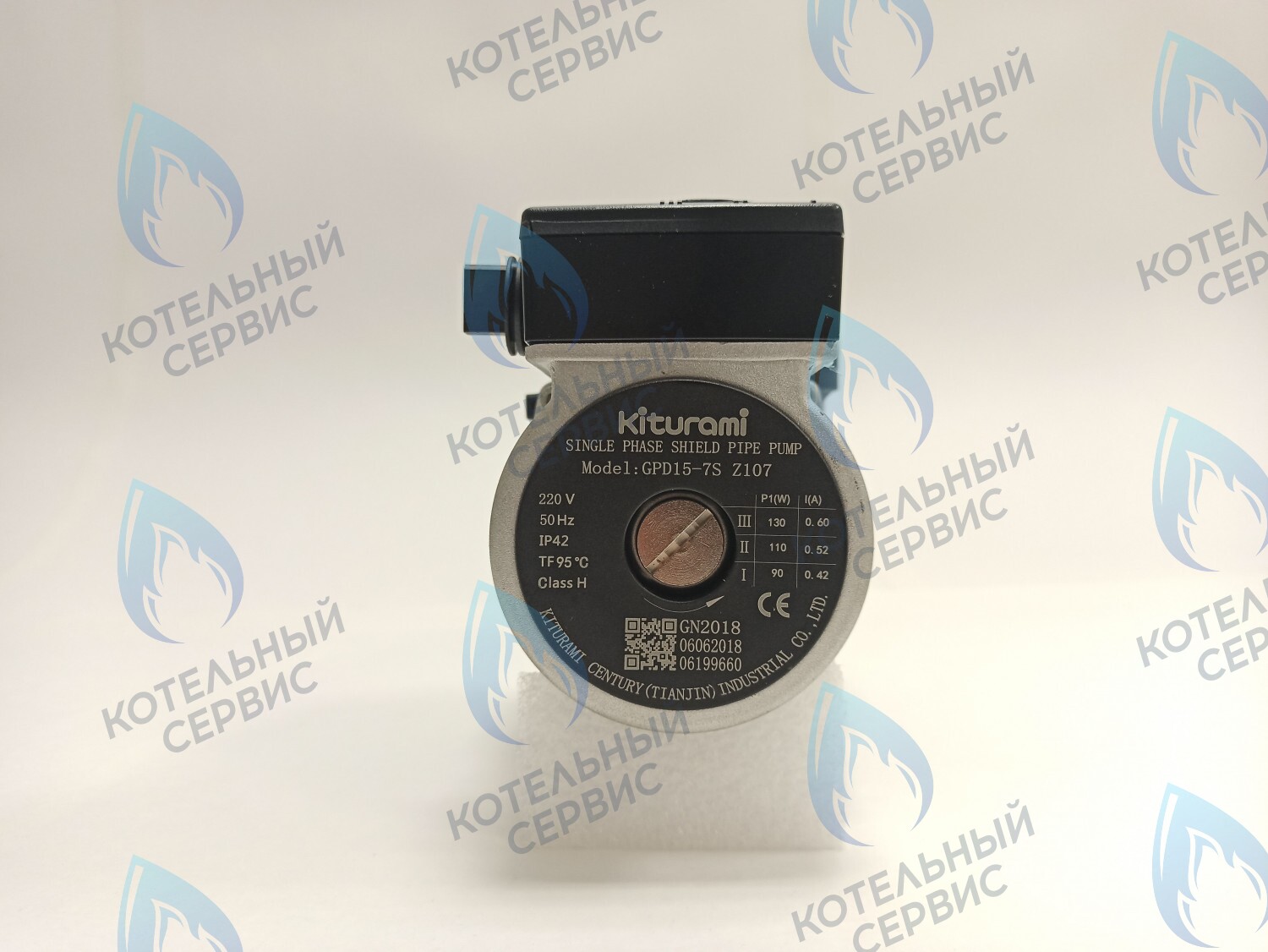 Насос циркуляционный GPD15-7S-Z107 (WA 13~30) KITURAMI