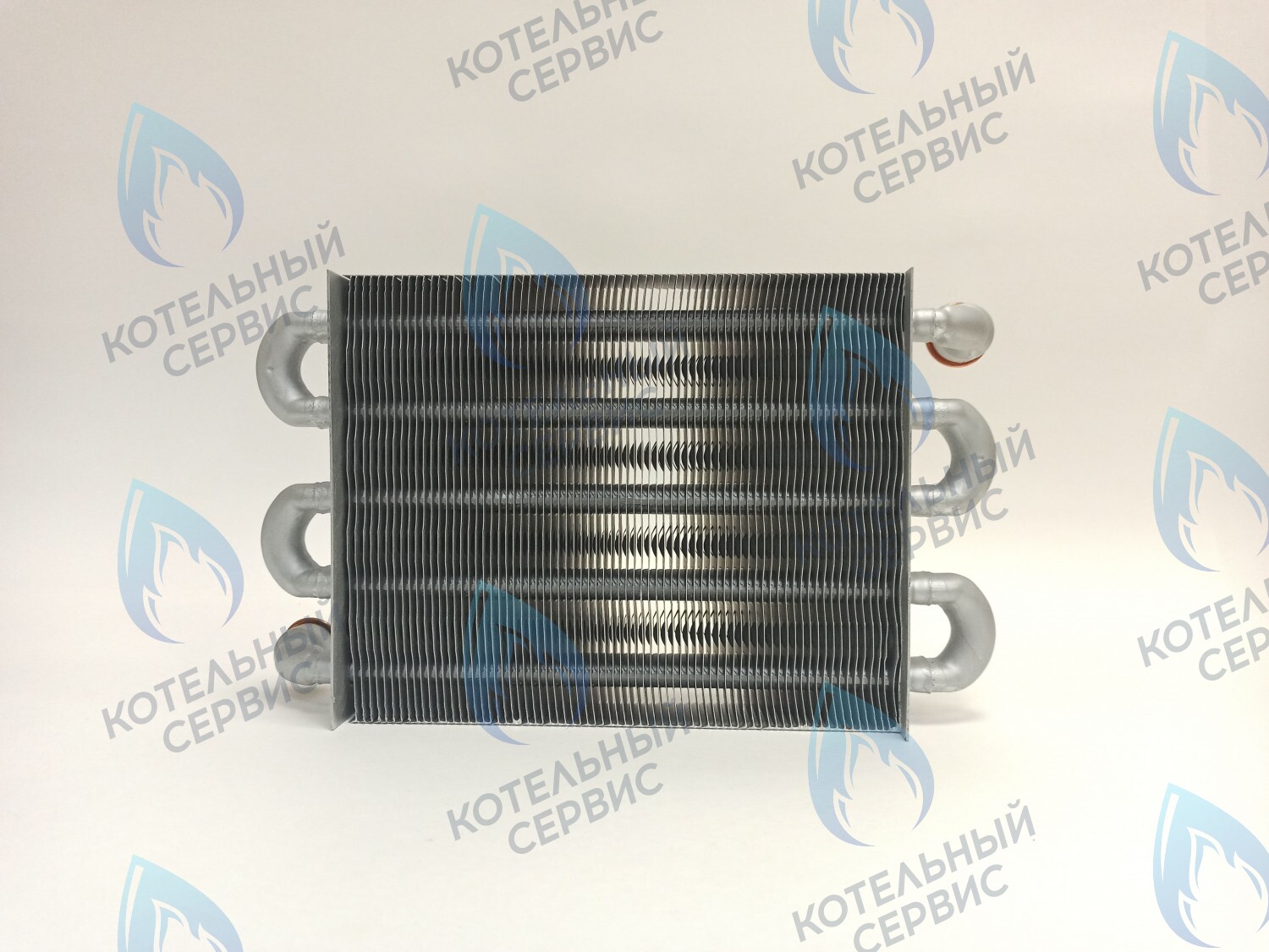 Теплообменник основной медный (первичный) в комплекте 2 трубки ARISTON ALTEAS X, CARES X, CLAS X, GENUS X, HS X