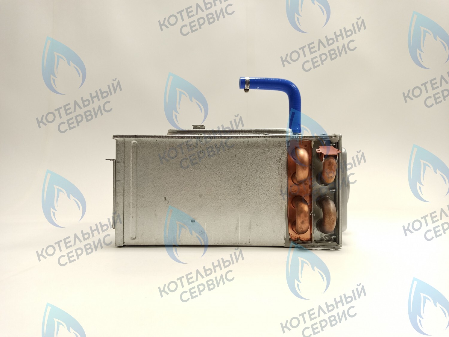 Теплообменник медный в сборе с камерой сгорания для замены (H120260150; H120260151; H120240732; H120240733; H120260147; H120260148; H120240736; H120240737)