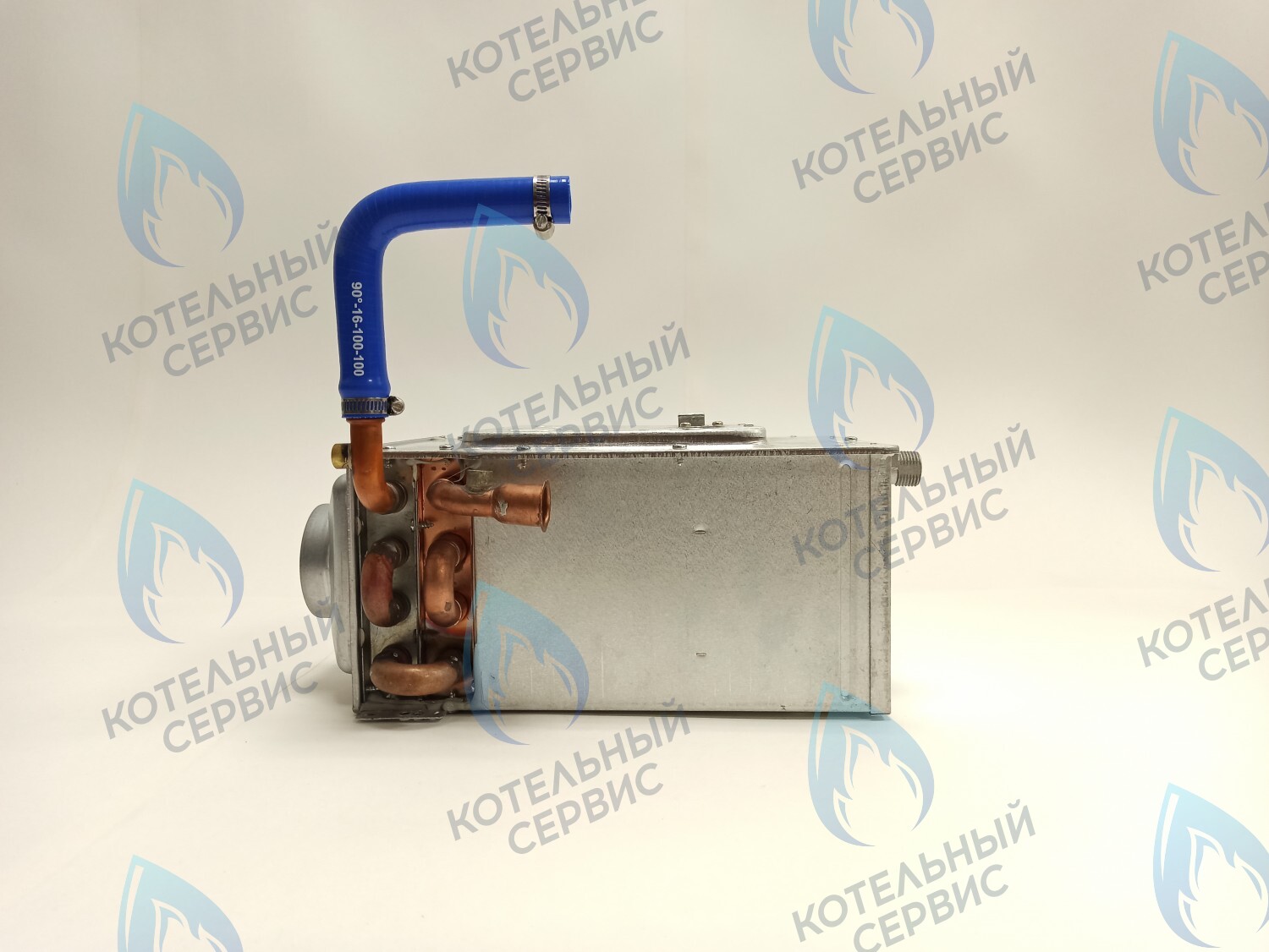 Теплообменник медный в сборе с камерой сгорания для замены (H120260150; H120260151; H120240732; H120240733; H120260147; H120260148; H120240736; H120240737)