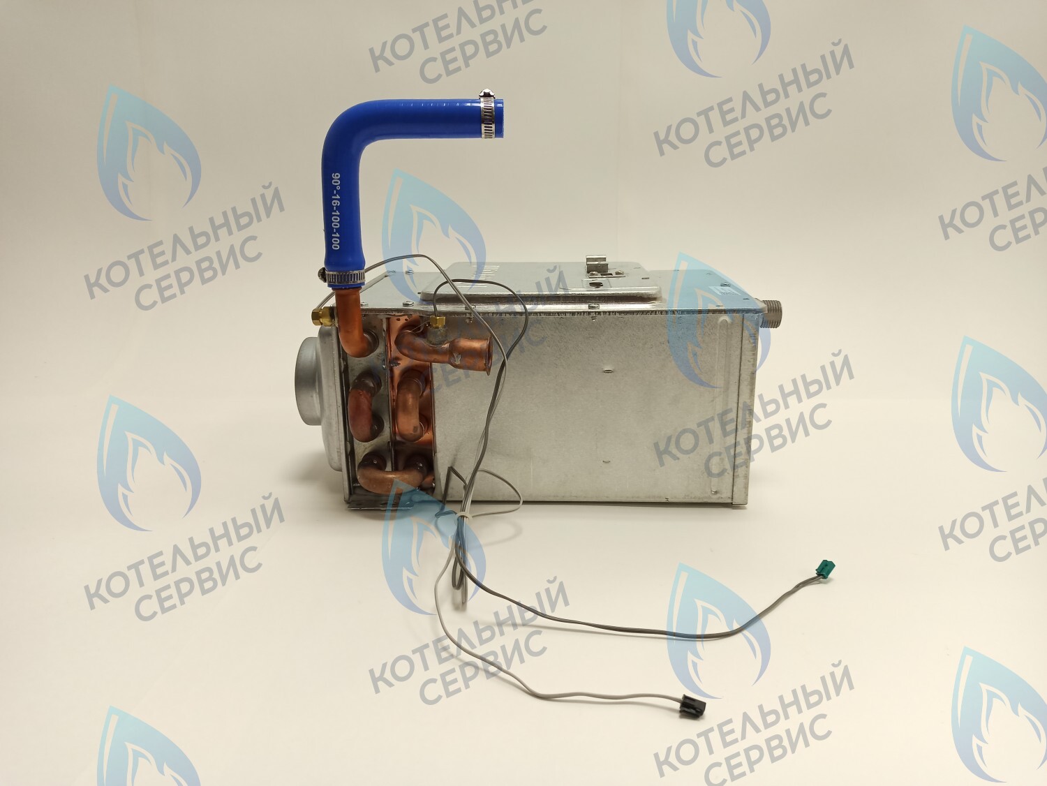 Теплообменник медный в сборе с камерой сгорания для замены (H120260150; H120260151; H120240732; H120240733; H120260147; H120260148; H120240736; H120240737)