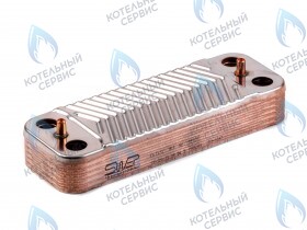 Теплообменник  ГВС SWEP вторичный 12 пластин 210X166 BAXI
