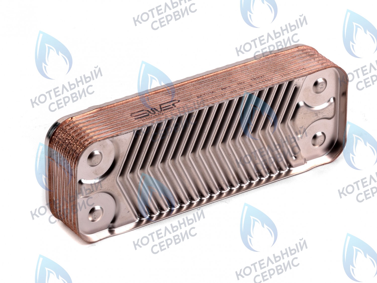 Теплообменник  ГВС SWEP вторичный 16 пластин 210X166