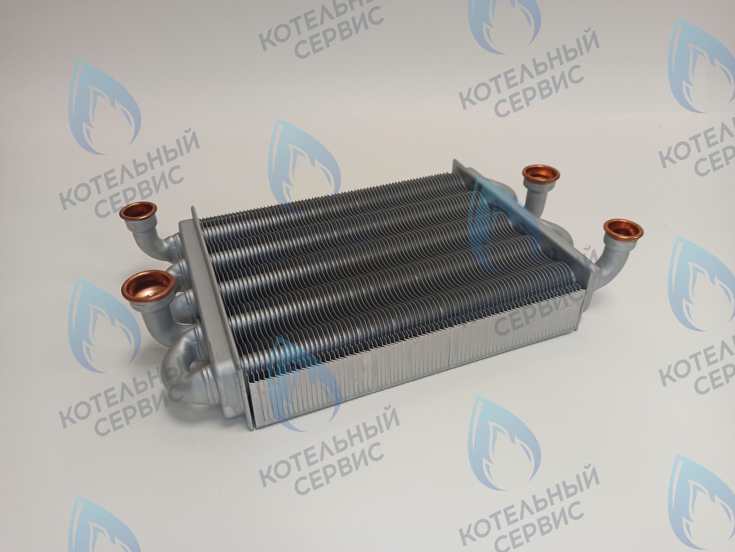 Битермический теплообменник VALMEX 225 mm FERROLI DOMINA F 11-20 N, DOMIproject F 24 D (39837660, 39837665, 37405340)
