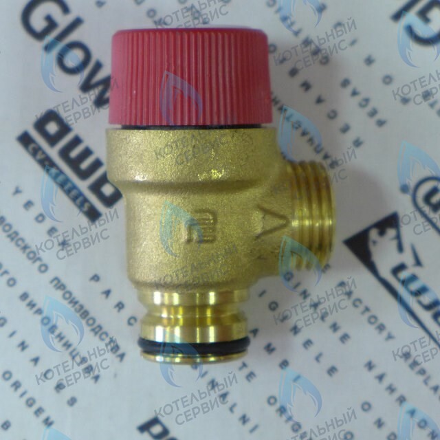 Клапан сбросной предохранительный 300кПа 1/2" (Protherm Пантера Леопард V17 0020035129, BAXI ECO FOUR, GAZLUX, GAZECO, HEC)
