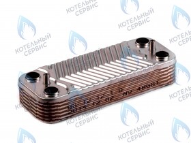 Теплообменник вторичный (ГВС) Ferroli Fortuna 13-24