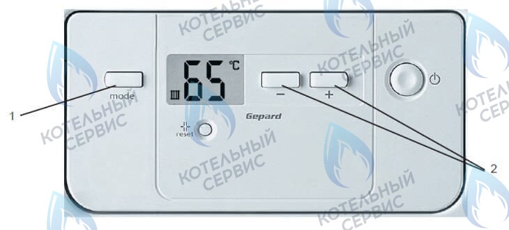 Панель блока управления (передн.) PROTHERM