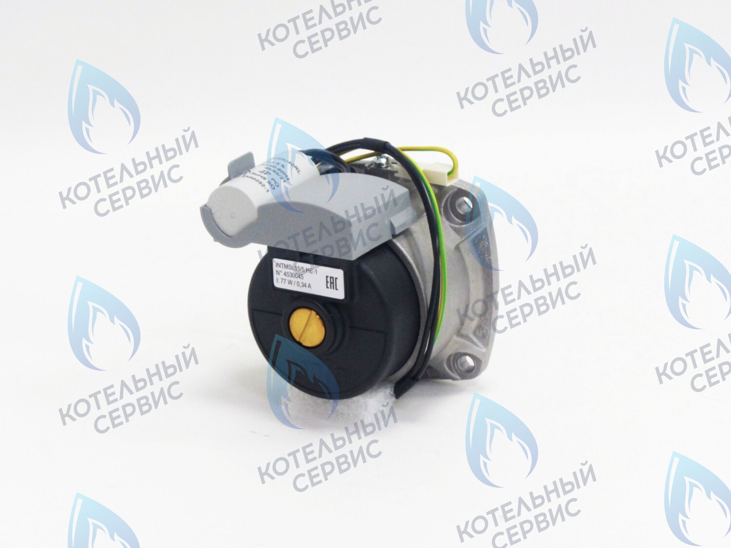 Двигатель насоса (черный пластик) (без улитки, с терминалом) (12/5, 15/5) WILO 82w INTMSL15/5 HE-1 (21мм по часовой)