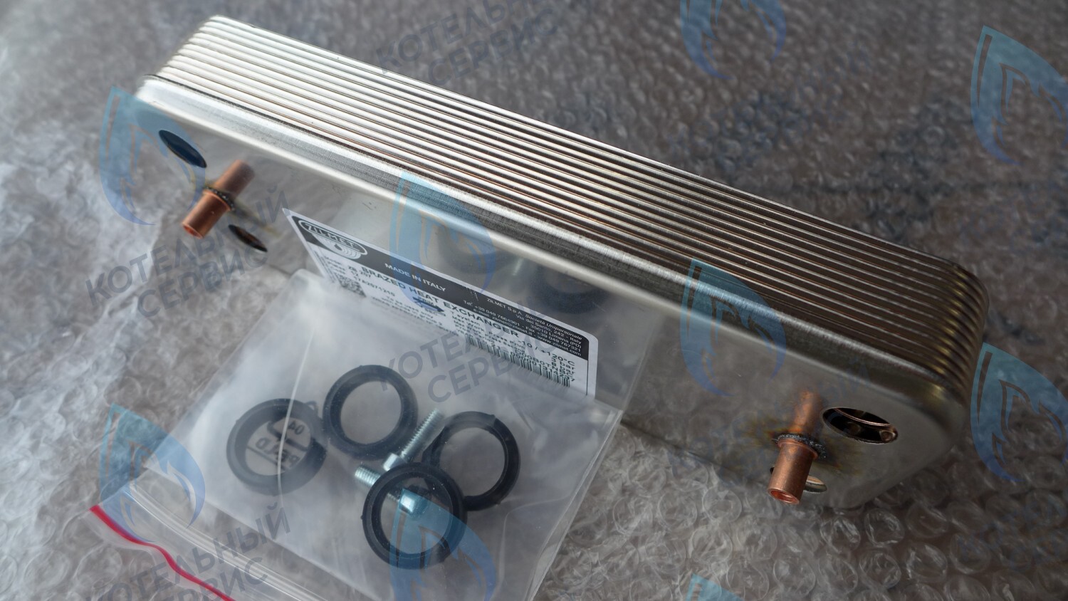 6SCAMPIA07 Теплообменник ГВС (12 пластин) FONDITAL Antea CTFS-CTN 24 / Minorca plus CTFS (CU) 9-11-13-15-18